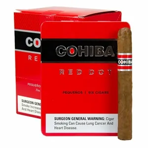 Cohiba Red Dot Pequenos Small Cigars - 5 Tins of 6