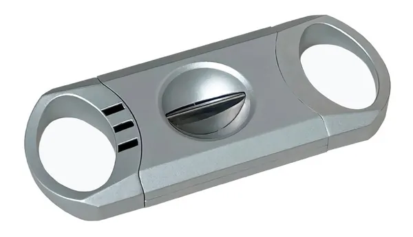 Vivid V-Cut Cigar Cutter(Silver)