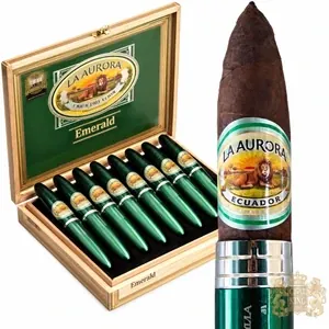 La Aurora Preferido Emerald No. 2 Tubos Double Perfecto (5x54 / Box 8)