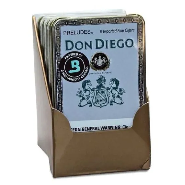 Don Diego Preludes Tins - 5 Pack