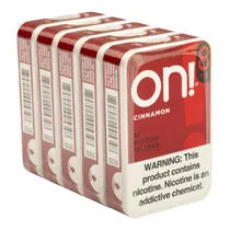 ON! Cinnamon 8MG Nicotine Pouches