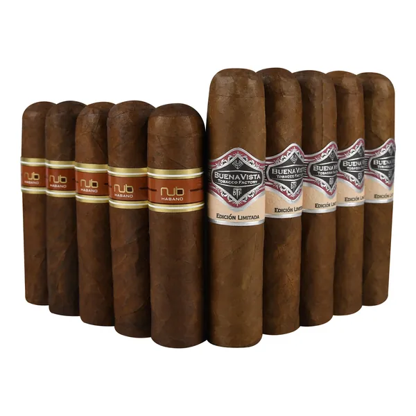 Smash Pack: Buena Vista Limitada vs Nub Habano - 10 Cigars