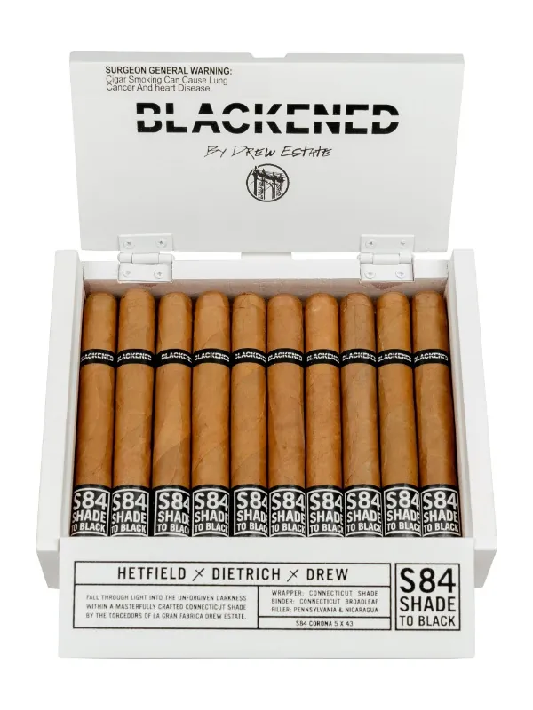 Drew Estate Cigars Blackened S84 Shade to Black