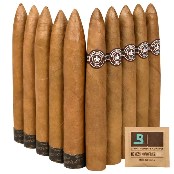 Smash Pack: Monte No. 2 vs Rocky The Edge Connecticut - 10 Cigars