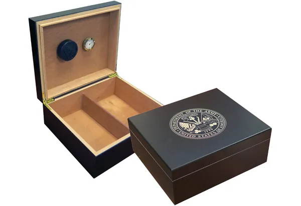Army Cigar Humidor (Black) Imperfect