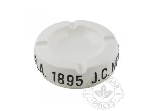 J.C. Newman White Vintage Ashtray
