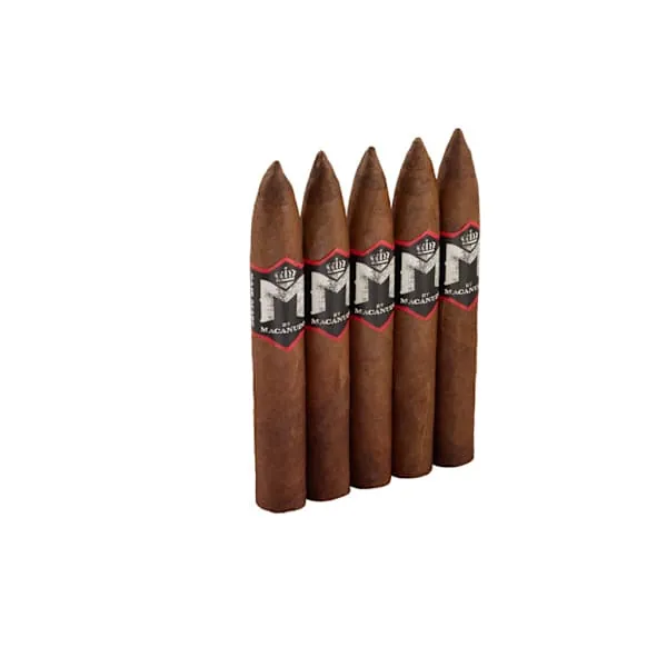 M By Macanudo Belicoso 5 Pack