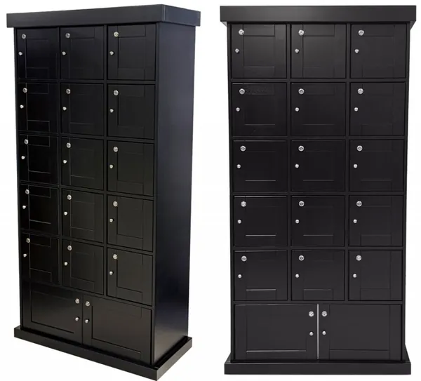 Cigar Locker Cabinet (Black)
