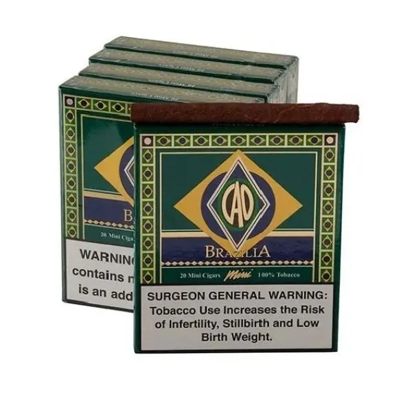 CAO Brazilia Mini 5 Packs of 20 - 5 Packs