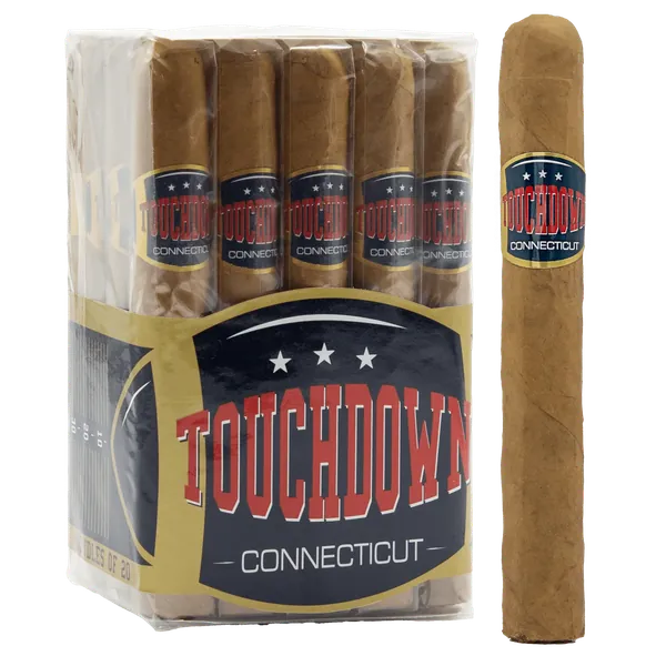 Touchdown Connecticut Cigar Bundle - Toro (6" x 50) / Bundle of 20