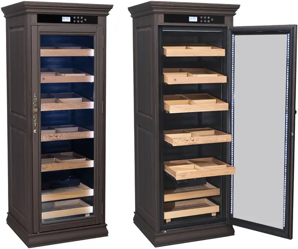 Remington Espresso Humidor Cabinet