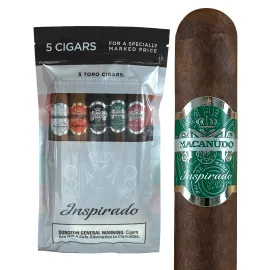 Macanudo Inspirado Toro Fresh Pack Sampler