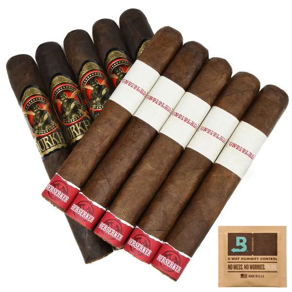 Smash Pack:  Gurkha Black Dragon vs Untitled Berserker - 10 Cigars