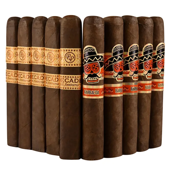 Smash Pack: Rojas Street Tacos vs Rocky Patel Decade - 10 Cigars