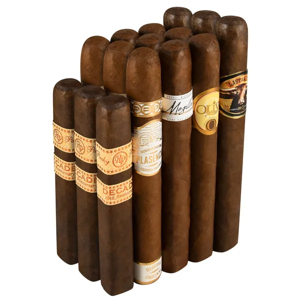 The Natural Prime 15-Cigar Stacked Pack