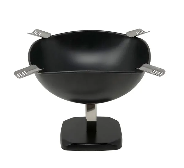 'Smokin Ash' Raised Quadrangle (Black Matte) - Imperfect