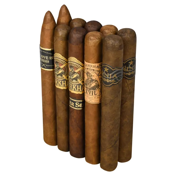 Gurkha Dime Pack 90+ Rated Maduro Sampler #2 - 10 Cigars