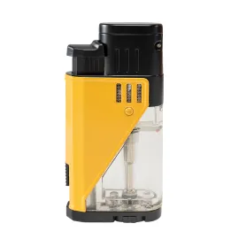 Visol Apollo Double Torch Lighter Yellow