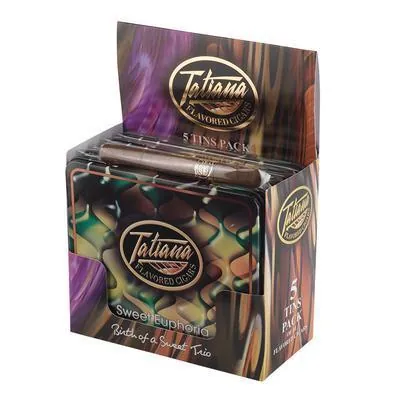 Tatiana Petite Sweet Euphoria Cigars - Sweet Euphoria (4.0" x 30) / 5 Tins of 10