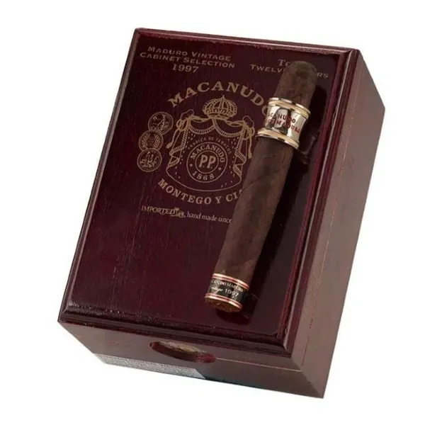 Macanudo Vintage Maduro 1997 Toro Cigars - Box 12