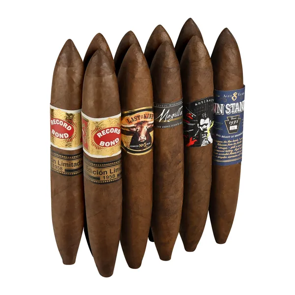 Raymond Pages Full #6 Box-Pressed Gran Perfecto Sampler 10-Cigar Dime Pack