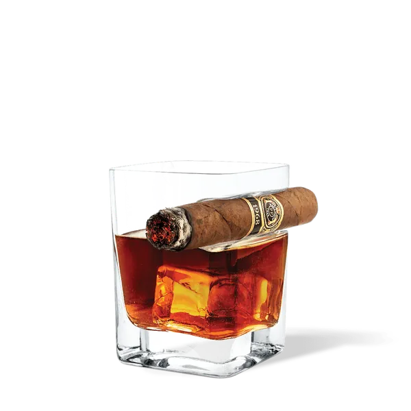 Corkcicle Cigar Glass with Built-In Ergonomic Rest