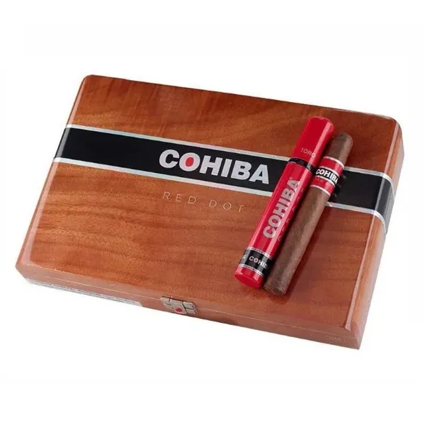 Cohiba Red Dot Toro Tubo Cigars - Box 10
