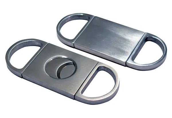 Silver "Precision Cut" Cigar Cutter - Imperfect