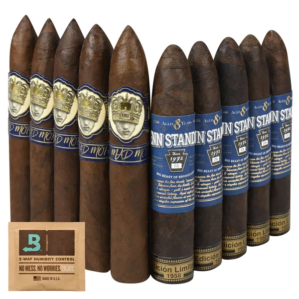 Smash Pack: Caldwell Long Live The King vs Penn Std EL Verboten - 10 Cigars