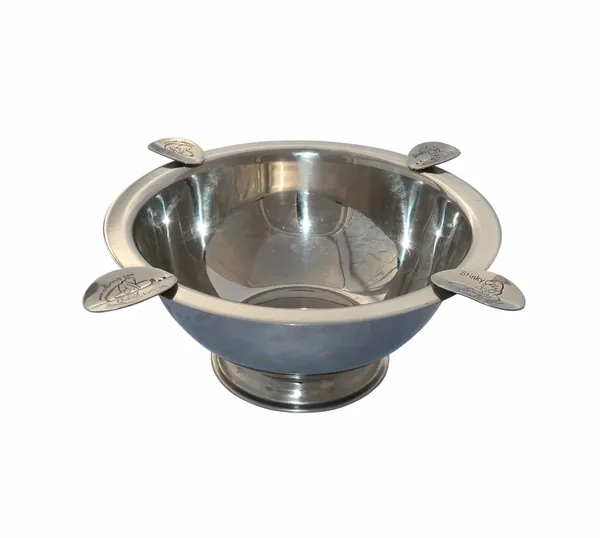 Stinky Cigar Ashtray, 4 Stainless Stirrups