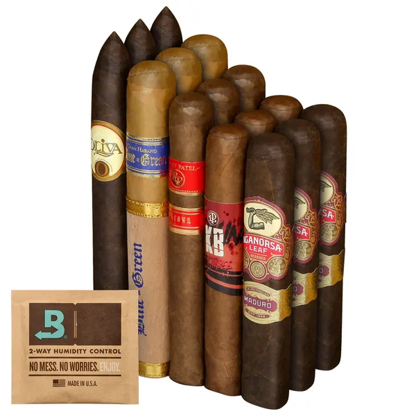 Prime 90+ Rated #1 15-Cigar Stacked Pack