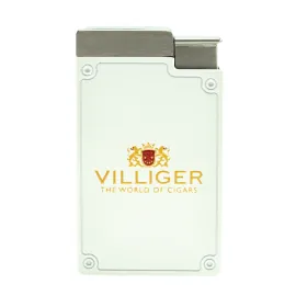Villiger Jetline Prestige Double Torch Lighter White