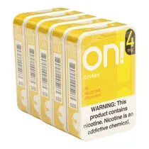 ON! Citrus 4MG Nicotine Pouches