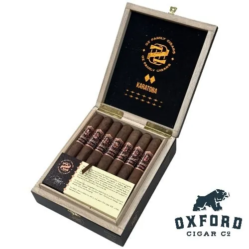 OZ Family Cigar Karatoba - Box – Robusto 5 x 52