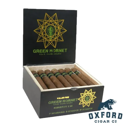 Black Works Studio Green Hornet - Box – Corona Larga 6 x 46