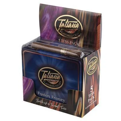 Tatiana Petite Fusion Frenzy Cigars - Fusion Frenzy (4.0" x 30) / 5 Tins of 10