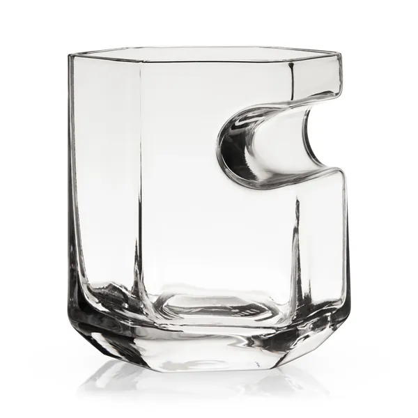 Viski Cigar Whiskey Glass with Built-In Cigar Rest