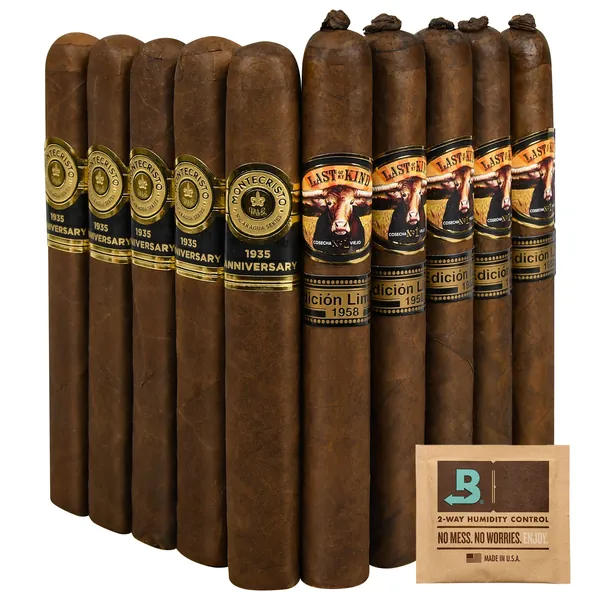 Smash Pack: Monte 1935 Nica vs Last Of My Kind 8th Cut - 10 Cigars