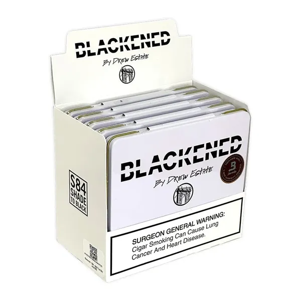 Blackened Cigarillos - M81 (4.0" x 32) / 5 Tins of 10