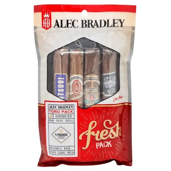 Alec Bradley Fresh Pack Toro Sampler - Toro Sampler / Sampler of 4