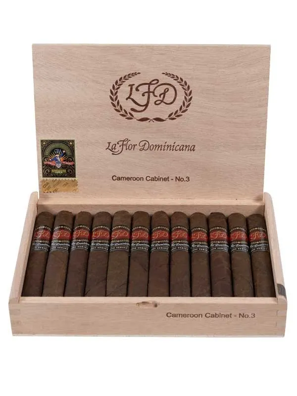 La Flor Dominicana Cigars LFD Cameroon Cabinet