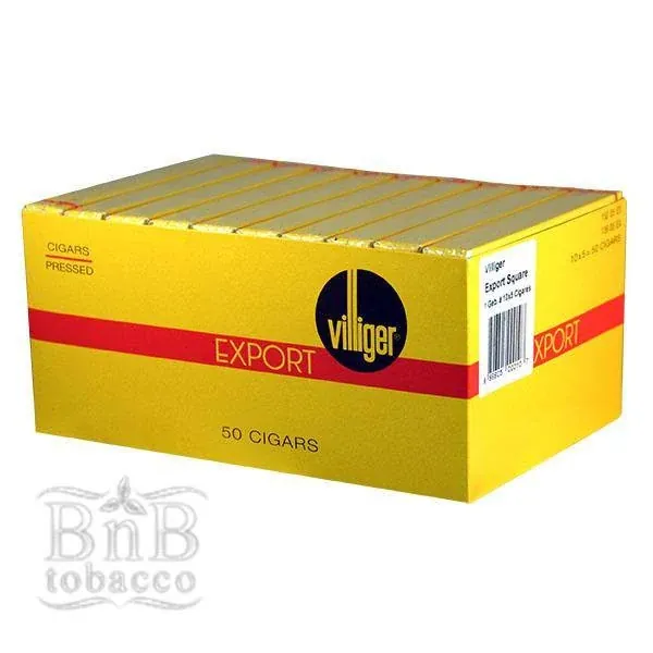 Villiger Export Natural - Cigarillos (4.0" x 37) / Box of 50