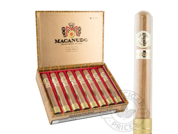 Macanudo Gold Label Crystal Tubos